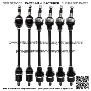 Front Middle Rear CV Axle Drive Shaft Kit for Can-Am Defender HD10 6x6