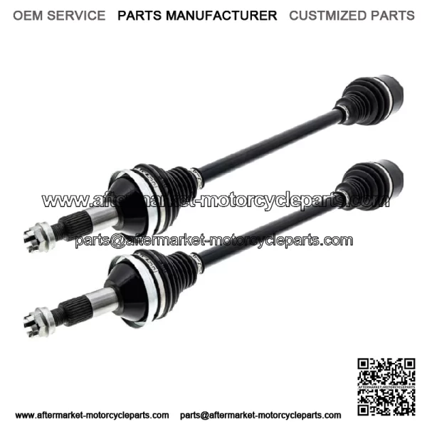 Front Middle Rear CV Axle Drive Shaft Kit for Can-Am Defender HD10 6x6 - Image 3