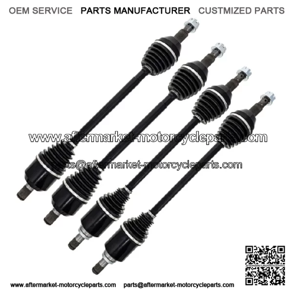 Front Rear CV Axle Kit For Honda Talon 1000X-4 44250-HL6-AF1 42220-HL6-A02