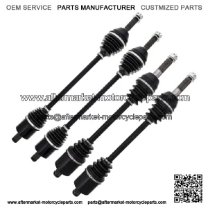 Front Rear CV Axle Kit For Polaris Ranger 570 Crew 570-6 1333517 1333069
