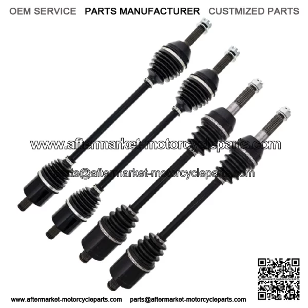 Front Rear CV Axle Kit For Polaris Ranger 570 Crew 570-6 1333517 1333069