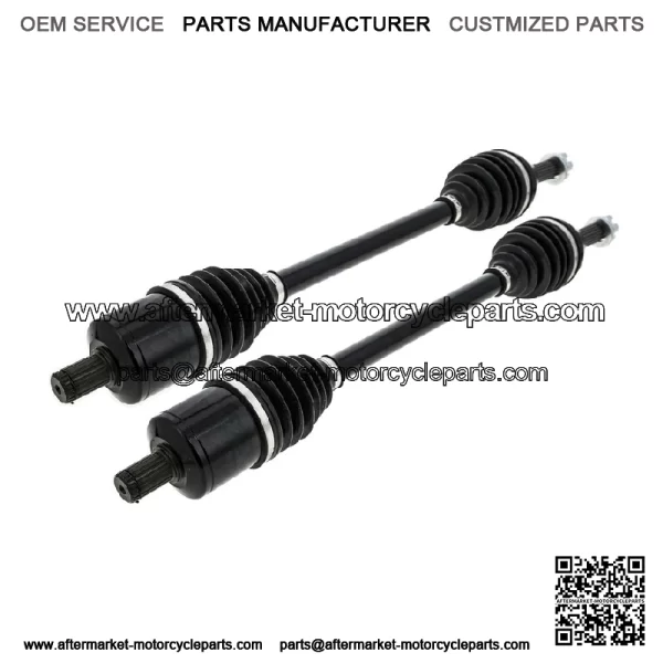 Front Rear CV Axle Kit for Polaris Ranger 570 Crew 1336966 1334361 - Image 2