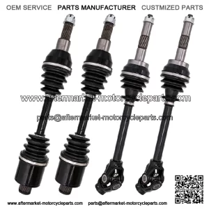 Front & Rear Left Right Axle Kit for Polaris Sportsman 335 400 500