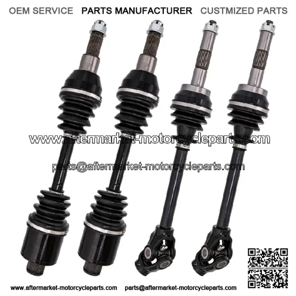 Front & Rear Left Right Axle Kit for Polaris Sportsman 335 400 500