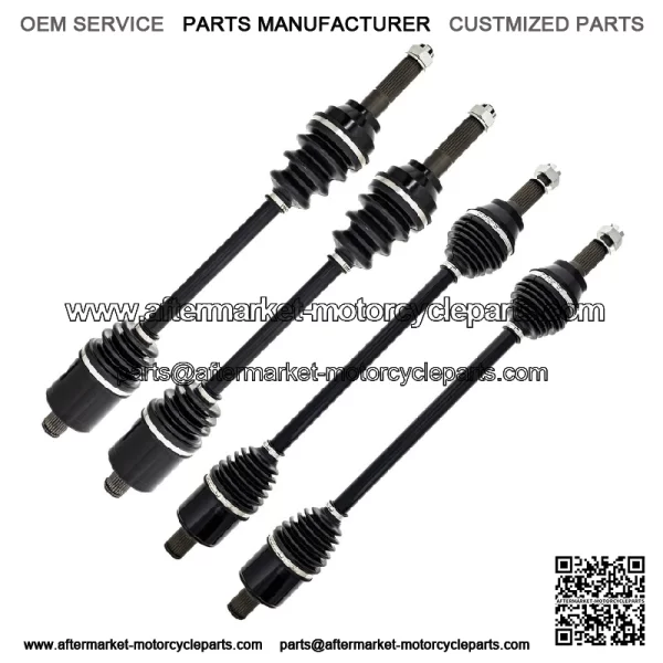 CV Axle Kit For Polaris Ranger XP 1000 Crew 1334131 1334351 Front Rear