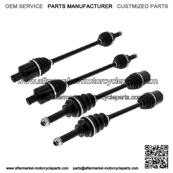 CV Axle Kit For Polaris Ranger XP 1000 Crew 1334131 1334351 Front Rear - Image 2