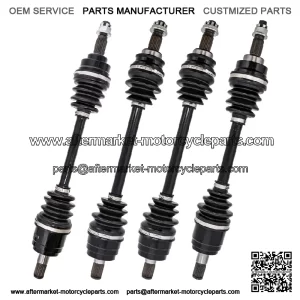 Front & Rear Left Right Axle Kit for Honda Rincon TRX650 TRX680