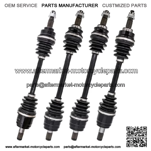 Front & Rear Left Right Axle Kit for Honda Rincon TRX650 TRX680