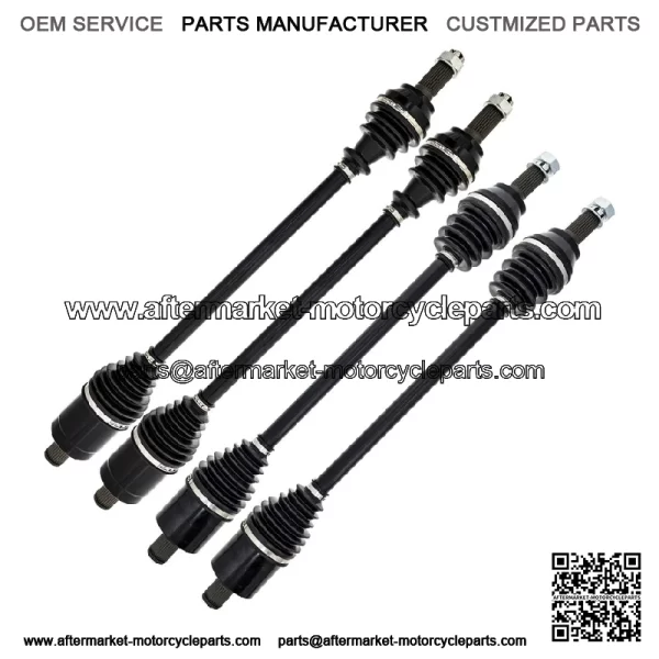 Front Rear CV Axle Kit for Polaris RZR XP 1000 High Lifter 1333434 1334490