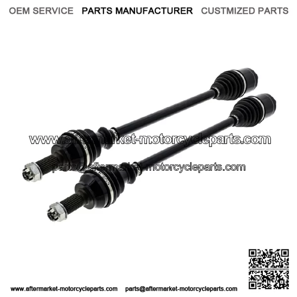 Front Rear CV Axle Kit for Polaris RZR XP 1000 High Lifter 1333434 1334490 - Image 2