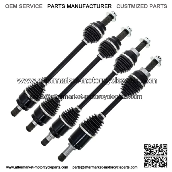 Front Rear CV Axle Kit for Honda 2017-2021 Pioneer 500 44220-HL5-A01