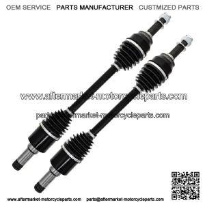 Rear CV Axle Half Drive Shaft for John Deere XUV560E Gator AUC12047 2 Pack