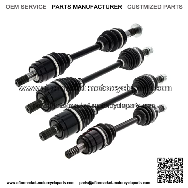 Front Rear CV Axle Kit For Honda Rancher 420 42250-HR6-A62 44220-HR3-A21 - Image 2