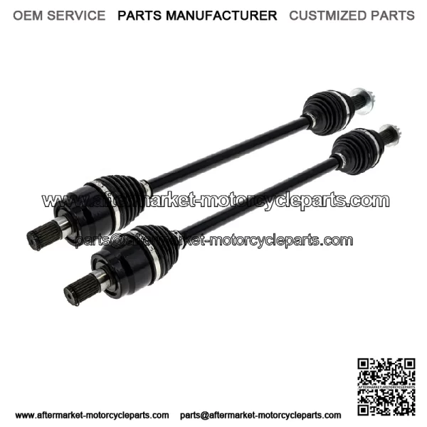 Front Rear CV Axle Kit For Honda Pioneer 700 700-4 SXS700M2 44220-HL3-A01 - Image 3