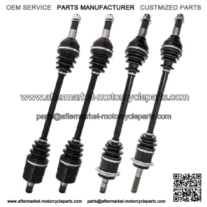 Complete Front & Rear CV Axle Kit for Can-Am Commander 800R 1000 Max 1000