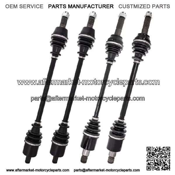 Complete F&R CV Axle Driveshaft Assembly Kit for Polaris RZR 4 RZR S 800
