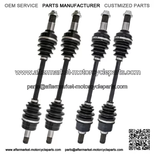 Complete Front Rear CV Axle Set for 2014-2015 Yamaha Grizzly 700
