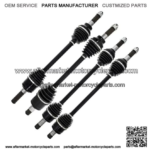 CV Axle Kit For Kawasaki Mule PROFXT 59266-0757 59266-0727 Front Rear