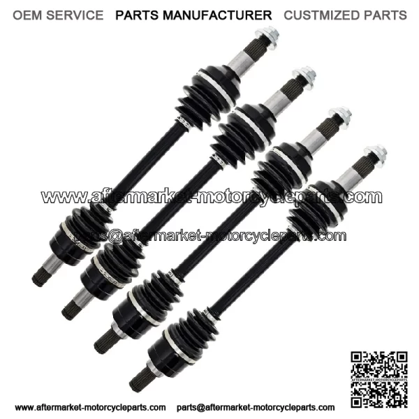 CV Axle Kit For Yamaha Kodiak 450 YFM450 28P-2510F-04-00 Front Rear