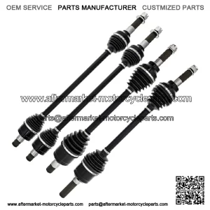 CV Axle Kit For Kawasaki Mule PROFXT 59266-0710 59266-0049 Front Rear