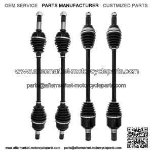 Front Rear CV Axle Kit for Yamaha Wolverine RMAX4 1000 B4J-2518F-00-00