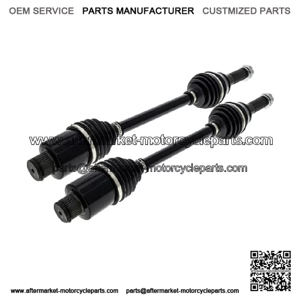 Front Rear CV Axle Kit for Polaris Sportsman 570 6x6 1333752 1333754 - Image 2
