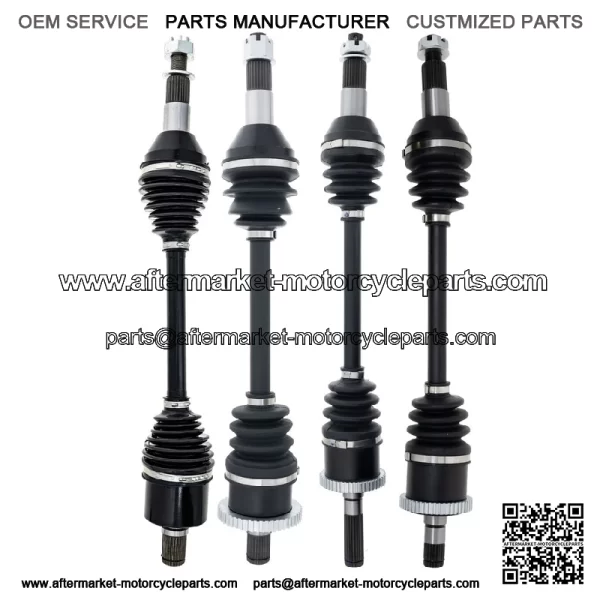 Front Rear CV Axle Drive Shaft Set for Can-Am Outlander 500 700 Max