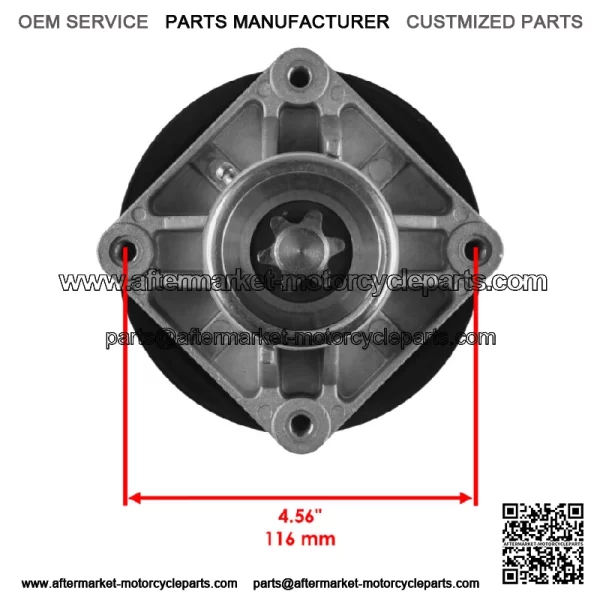 46" Deck Spindles for MTD Huskee 13AX615H731 13AX775H031 13AX775H231 13BX775H031 - Image 4