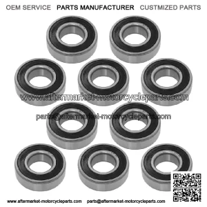 6204-22-2RS 6204/22 2RS 6204-22 RS Rubber Sealed Ball Bearings 22x47x14