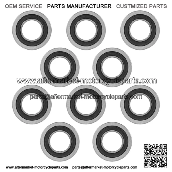 F6003-19-2RS F6003 Flange Deep Groove Sealed Ball Bearings 19x35x13 - Image 3