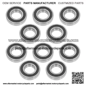 6207-2RS 6207 2RS 62072RS 180207 RS Rubber Seal Ball Bearings 35x72x17