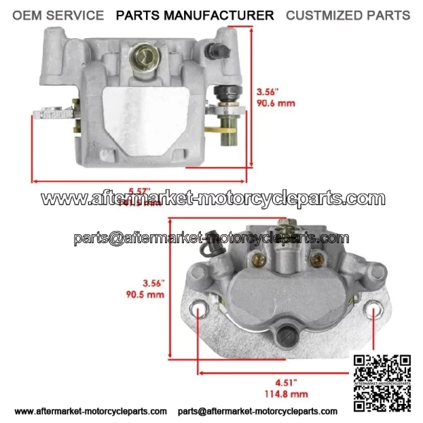 Front Left & Right Brake Caliper For Yamaha YXC700 Viking VI EPS Ranch 2020-2025 - Image 3