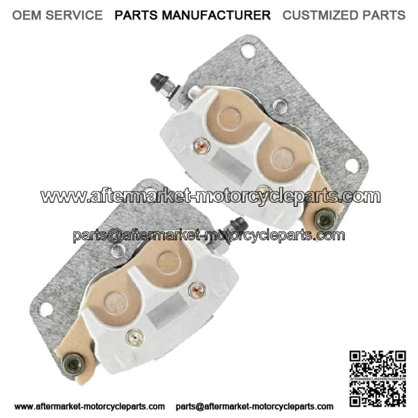 Front Left Right Brake Caliper w/ Pad for Yamaha YFZ 450 YFZ450R YFZ450X 2004-25 - Image 5