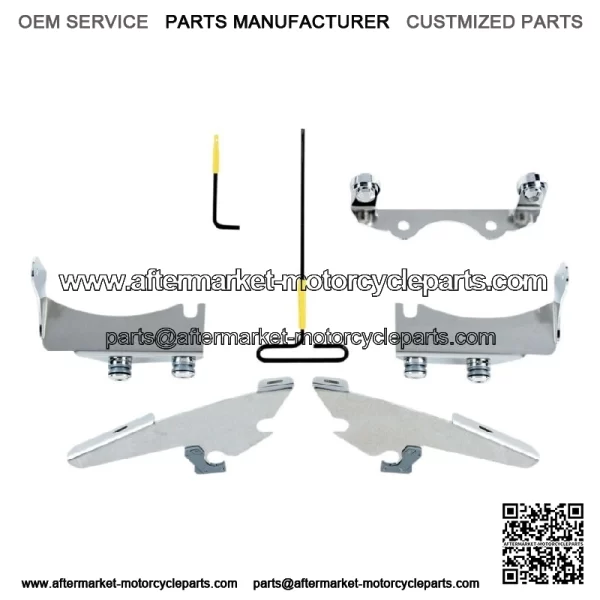 Trigger-Lock Mount Kit for Fats/Slim Windshields MEM8962