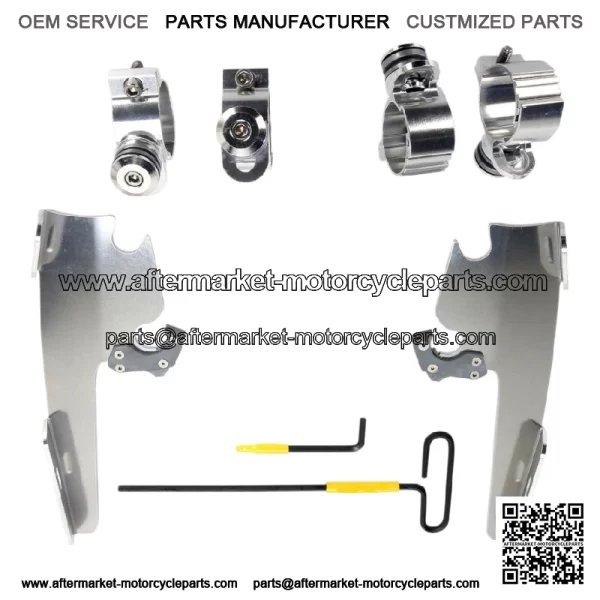 Trigger-Lock Mount Kit for Fats/Slim Windshields MEK2005