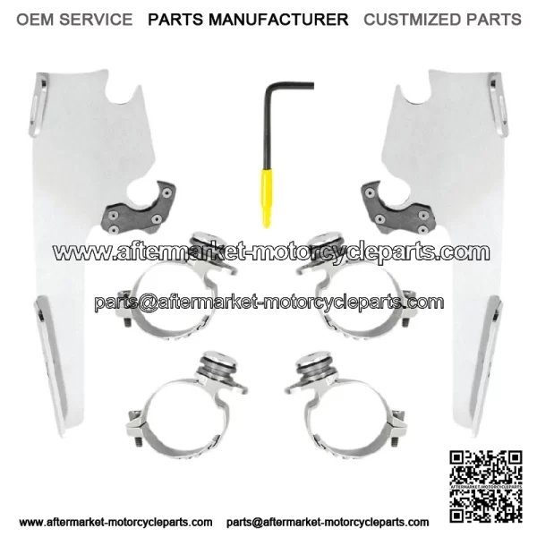 Fats/Slim Windshield Trigger-Lock Complete Mount Kit MEK2054