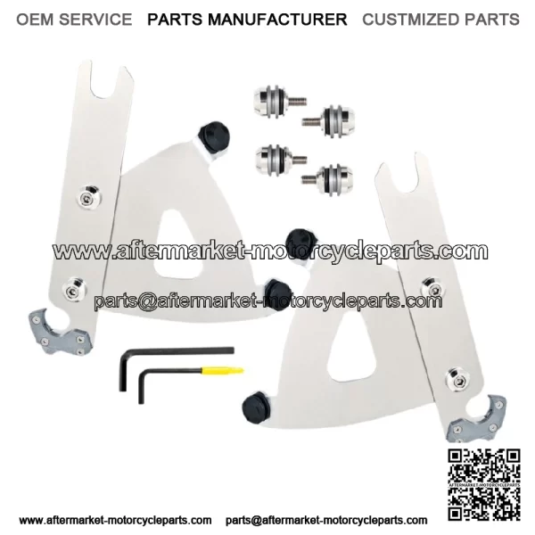 Road Warrior Trigger-Lock Mount Kit Polished MEK2053