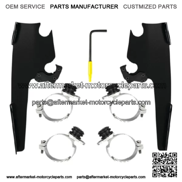 Fats/Slim Windshield Trigger-Lock Complete Mount Kit MEB2054