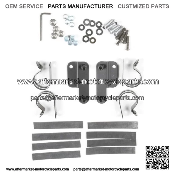 National Cycle Mount Kit for Heavy Duty Narrow Frame Windshield KIT-HB