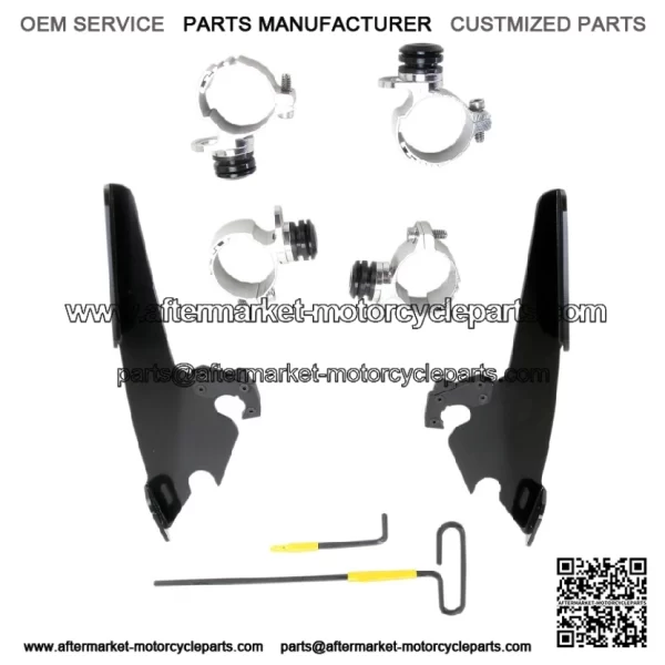 Trigger-Lock Mount Kit for Fats/Slim Windshields MEB2001