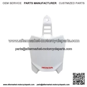 Honda 2013-2021 CRF50F CRF 50 White Front Number Plate 61140-GEL-A80ZA