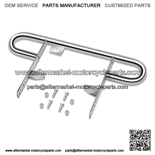 For 004-2013 amaha FZ450 TV ear ide rab ar umper hrome arrier - Image 2
