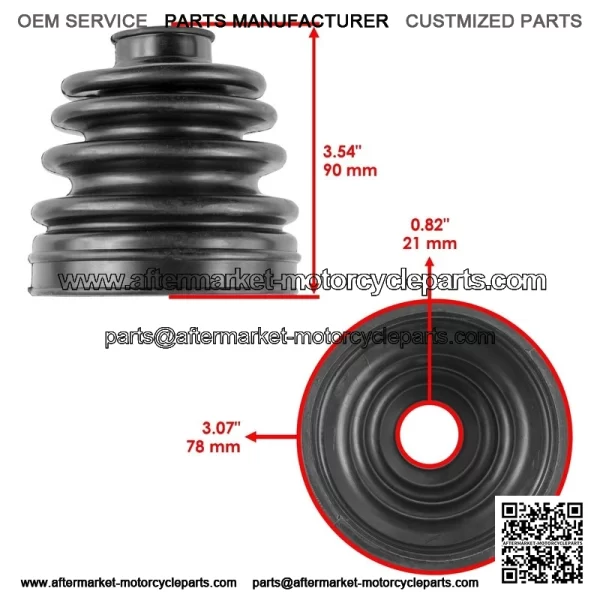 Rear xle nner uter V oot it or olaris anger 70 ull ize 019-2025 - Image 2