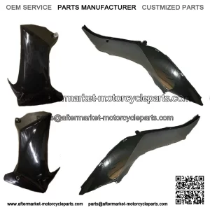 4 iece FZ450R lack EM amaha ide over lastics rand ew 4-2023