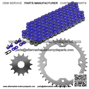 Blue rive hain nd prockets it or amaha FZ450 FZ450V 004-2013