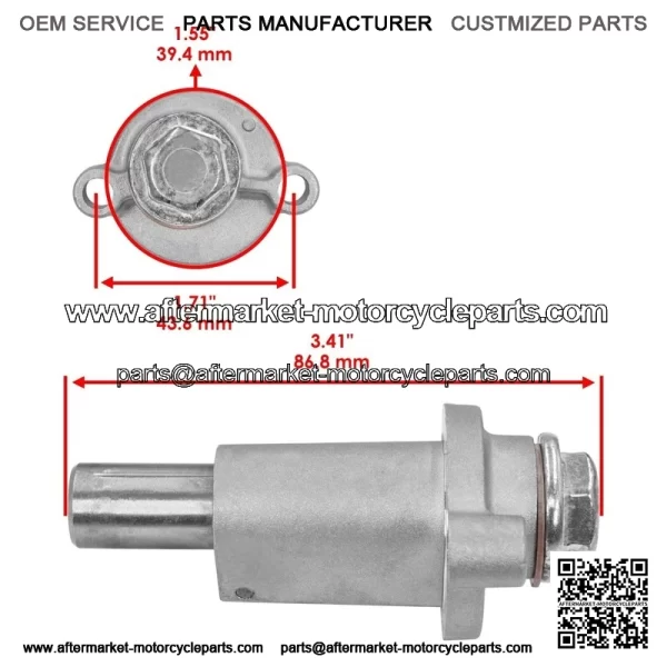 3TB-12210-00-00 am hain ensioner or amaha FM550 FM600 FM700 XC700 - Image 2