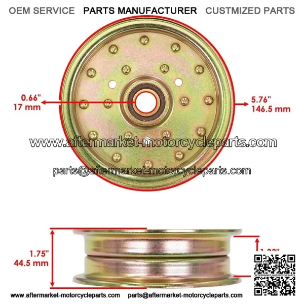 116-4669 26-9197 9-8912 3739 164669 269197 eck ulley or oro xmark - Image 2