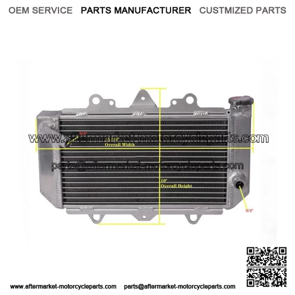 New ll luminum adiator or amaha FZ450 004-2008 ROWS