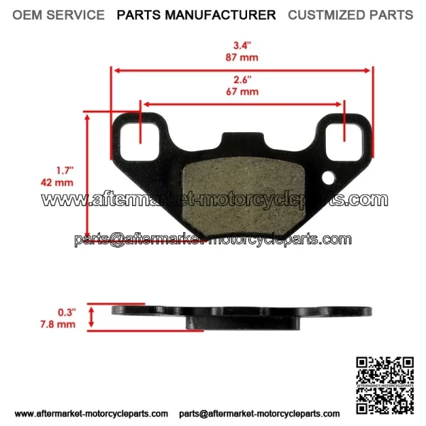 0454412 ront rake isc  ads or olaris ZR 70 009-21 eft  ight - Image 3